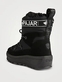 Galaxy Lace-Up Puffer Boots
