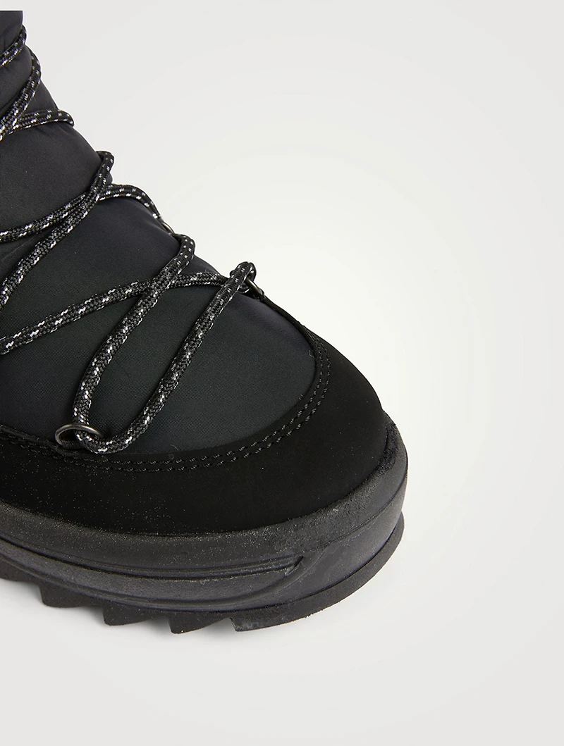 Galaxy Lace-Up Puffer Boots