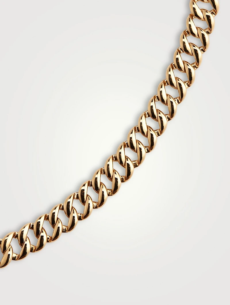 Small 18K Gold Havana Choker Necklace