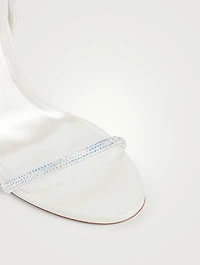 Ellabrita Crystal Satin Sandals