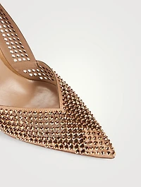 Ginger Crystal Satin Pumps