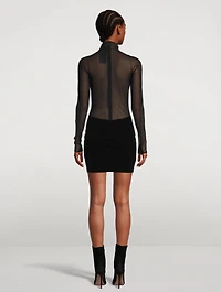 Flock Shaping Long-Sleeve Dress