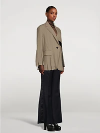 Belted Suiting Blazer