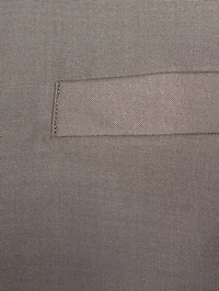Wool-Blend Flap Pocket T-Shirt