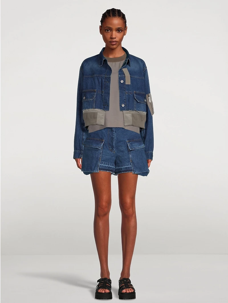 Patchwork Denim Jacket
