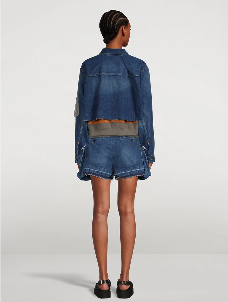 Patchwork Denim Jacket