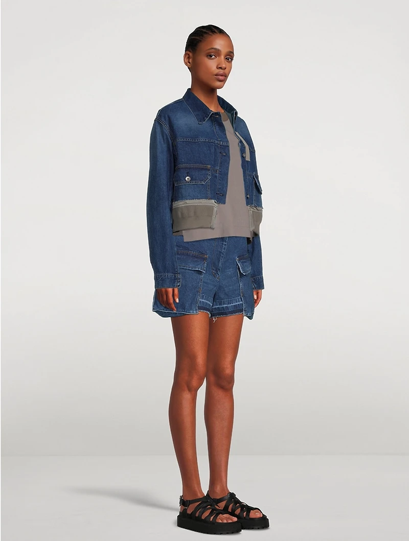 Patchwork Denim Jacket