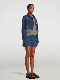 Patchwork Denim Jacket