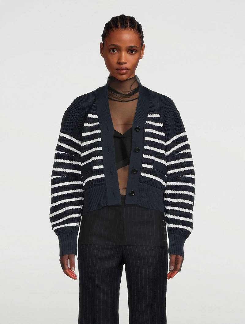 Striped Cardigan