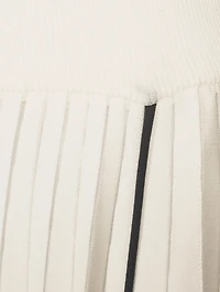 Pleated Midi Skirt