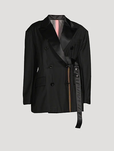 Double-Breasted Suiting Jacket