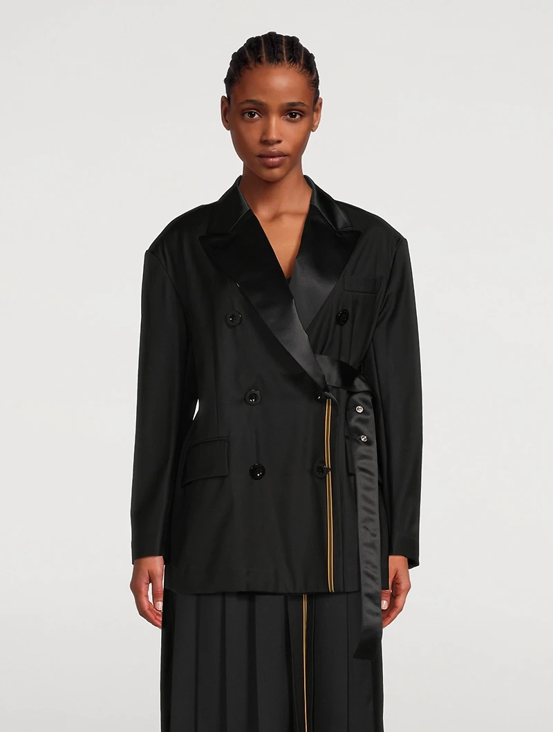 Double-Breasted Suiting Jacket