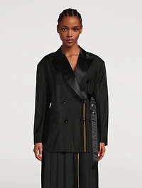 Double-Breasted Suiting Jacket