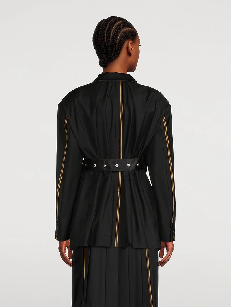 Double-Breasted Suiting Jacket