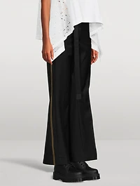Belted Wool Trousers