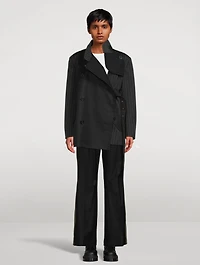 Belted Wool Trousers