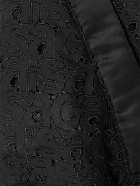 Logo-Embroidered Bomber Jacket
