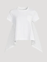 Mixed-Media T-Shirt