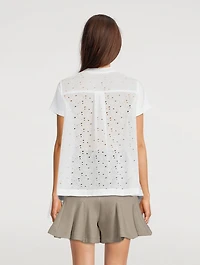 Mixed-Media T-Shirt