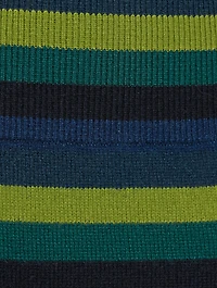 Wool Cashmere Striped Sweater Shorts