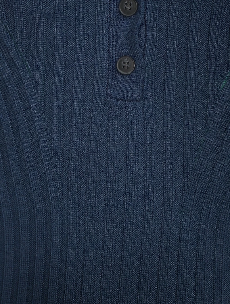 Long-Sleeve Polo Shirt
