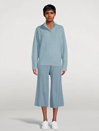 Wool Cashmere Luxe Henley Top