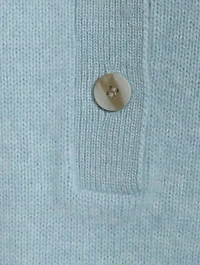 Wool Cashmere Luxe Henley Top