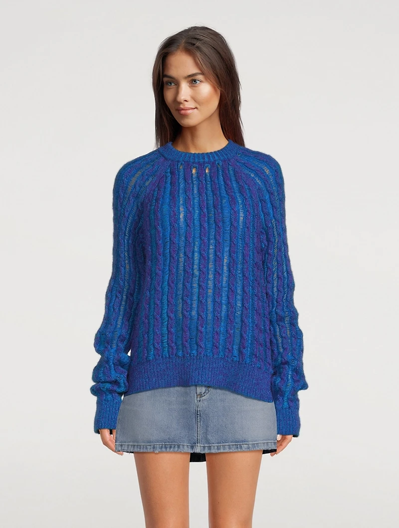 Serenity Cable-Knit Sweater