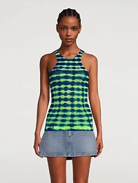 Balance + Wisdom Tie-Dye Tank Top