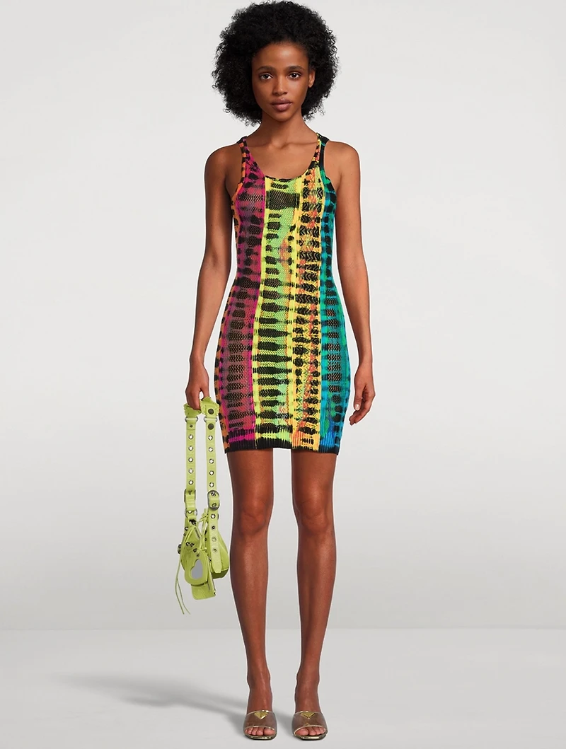 Tie-Dyed Mini Dress