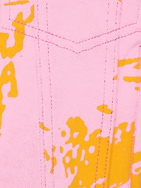 Printed Denim Jacket