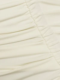 Cut-Out Crepe Midi Dress