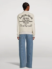 Embroidered Varsity Jacket
