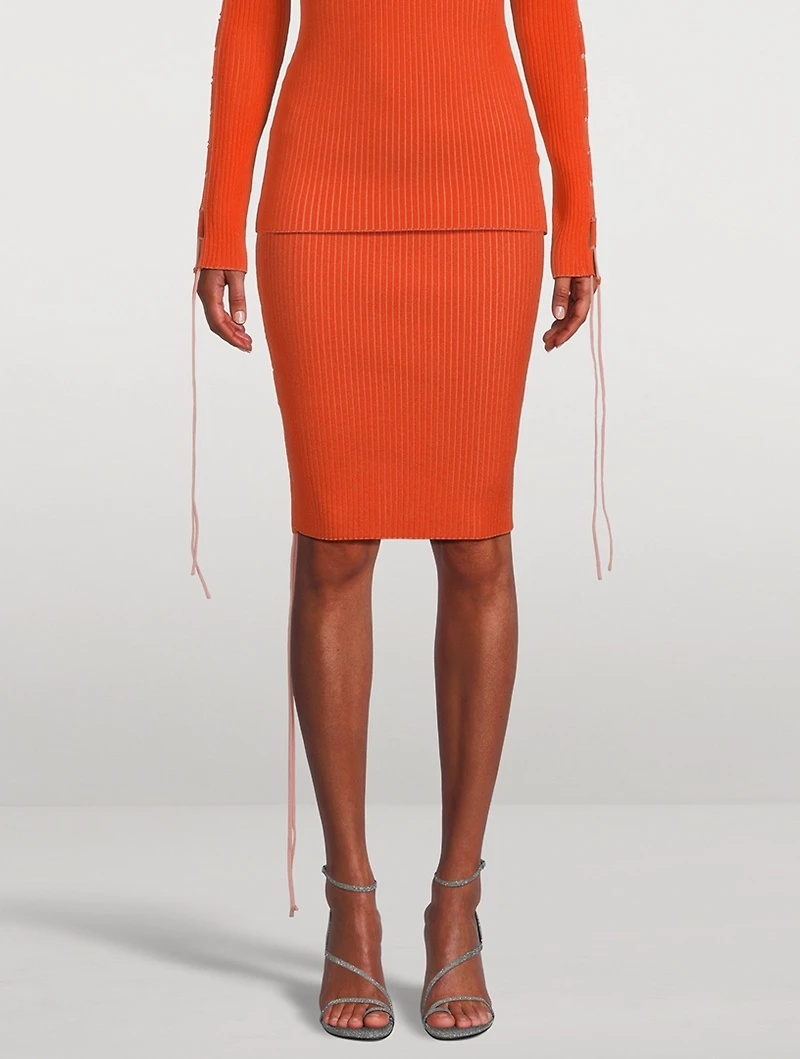 Lace-Up Vanise Skirt