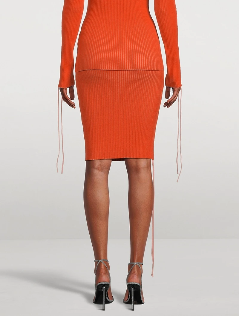 Lace-Up Vanise Skirt