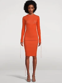 Lace-Up Vanise Skirt