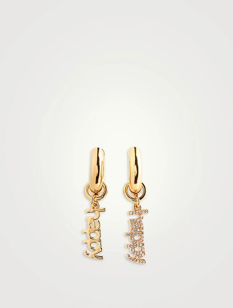 Happy Hoop Earrings