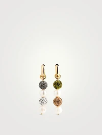 Life Of The Party Hoop Drop Earrings