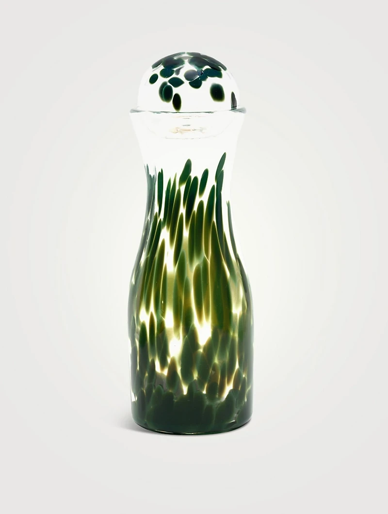 Transparent Spotted Carafe
