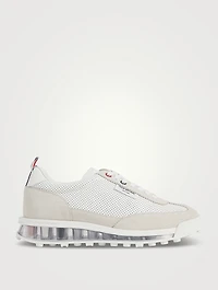 Perforated Leather Sneakers