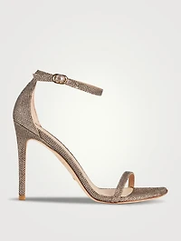 Nudistcurve Glitter Sandals