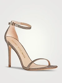 Nudistcurve Glitter Sandals