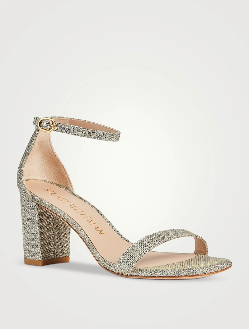 Nudistcurve Glitter Sandals