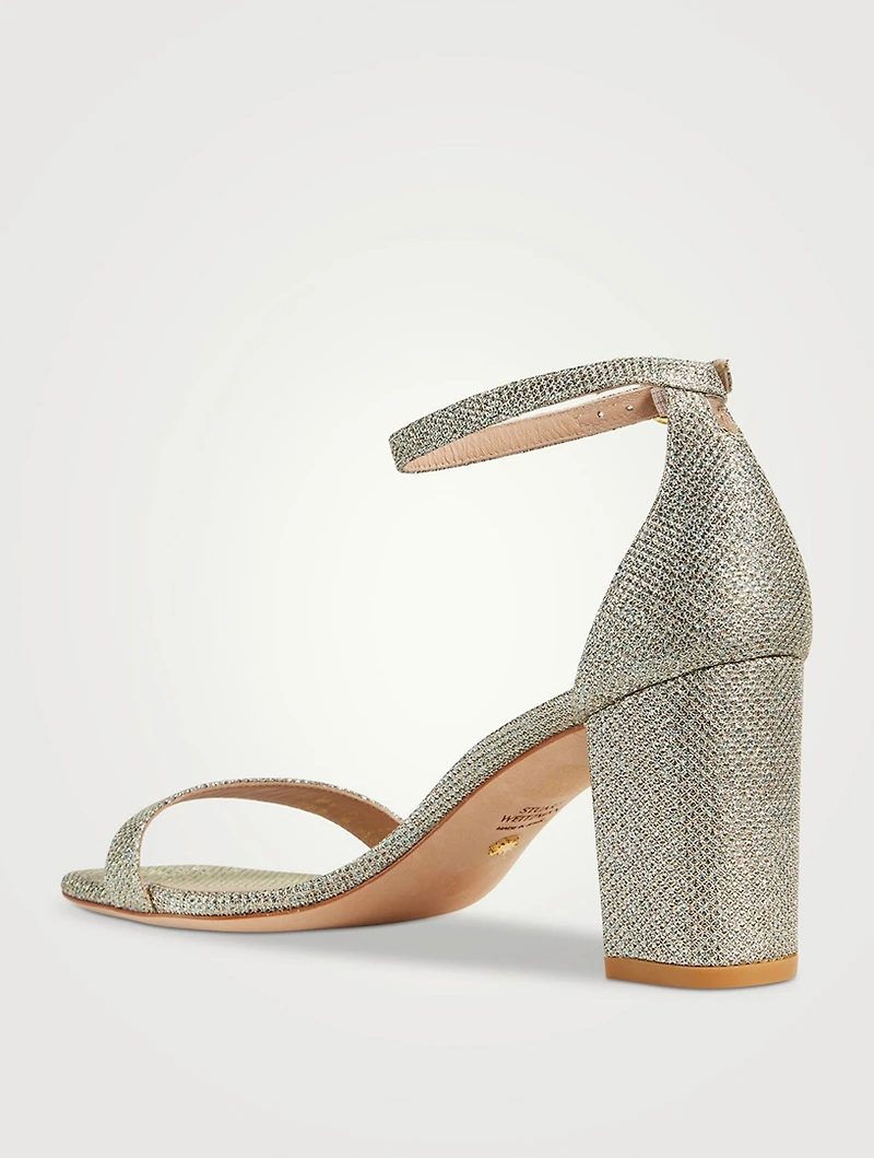Nudistcurve Glitter Sandals