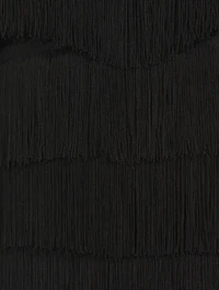 Strapless Fringe Mini Dress