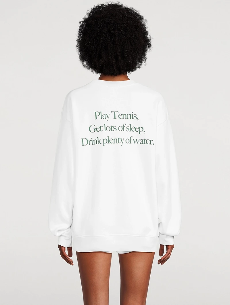 Sporty & Rich x Lacoste Play Tennis Sweatshirt