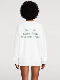 Sporty & Rich x Lacoste Play Tennis Sweatshirt