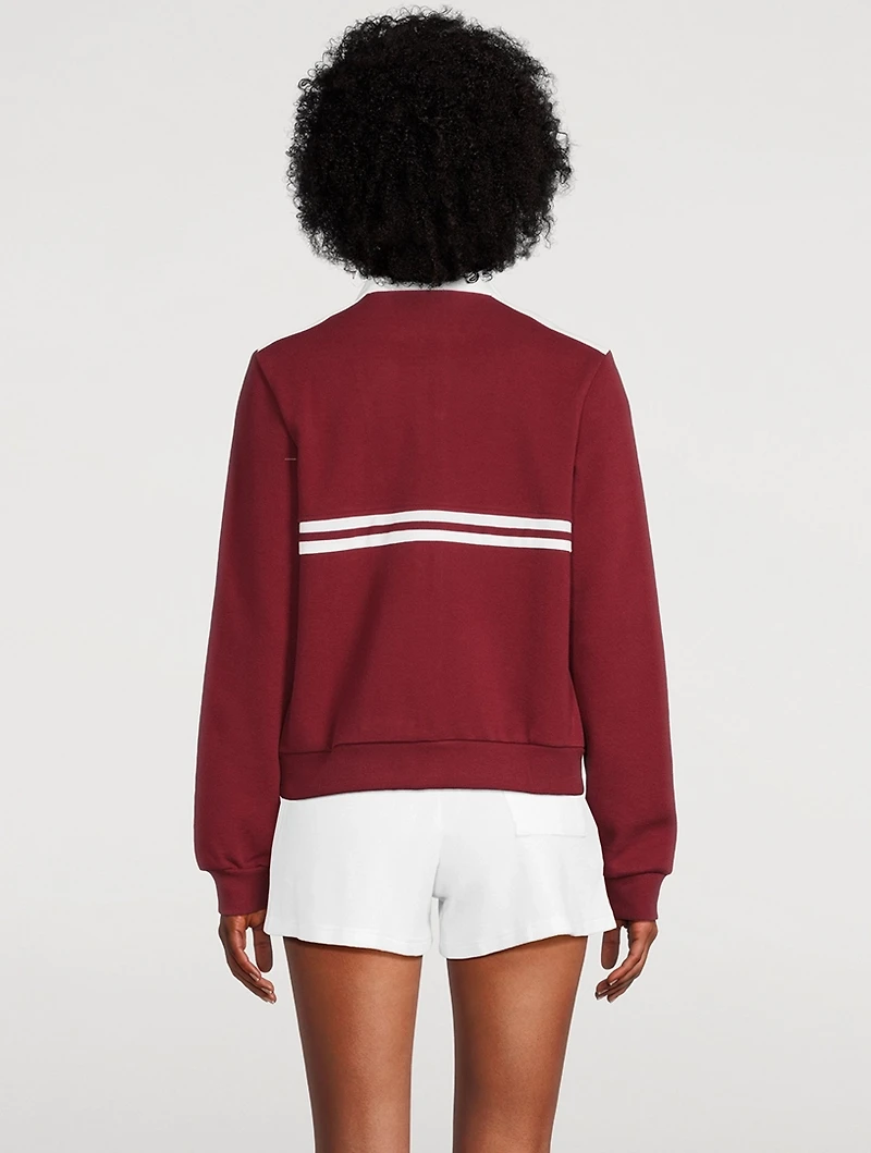 Sporty & Rich x Lacoste Pique Track Jacket