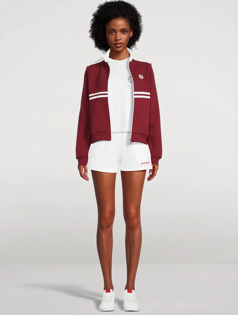 Sporty & Rich x Lacoste Pique Track Jacket