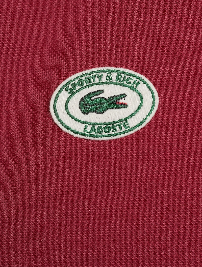 Sporty & Rich x Lacoste Pique Track Jacket